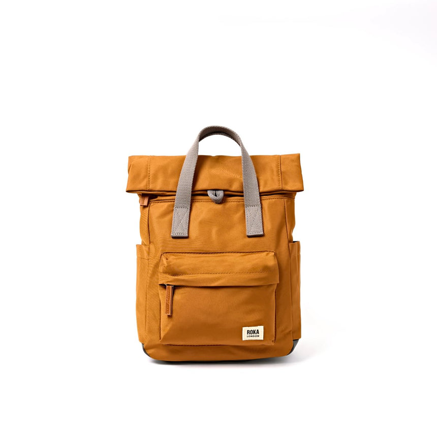 Roka London Canfield B Nylon Rucksack, Biscuit