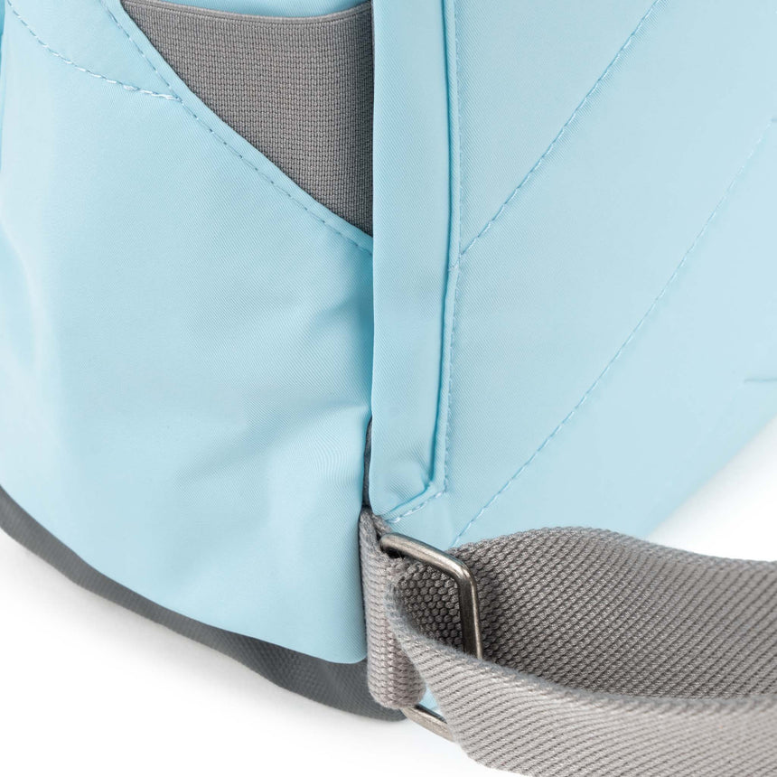Roka London Canfield B Small Sustainable Nylon Rucksack, Canal