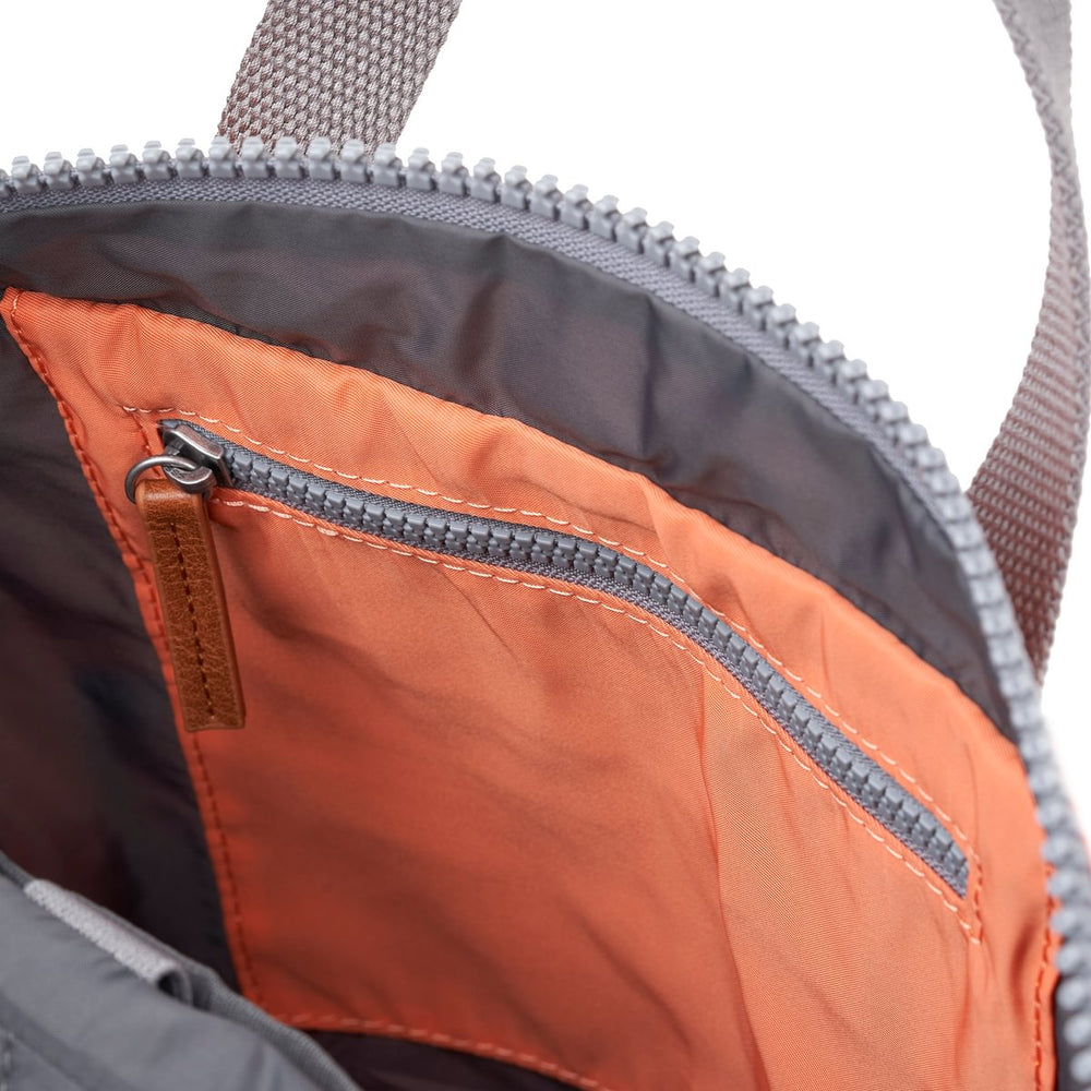 Roka London Canfield B Sustainable Nylon Rucksack, Firecracker
