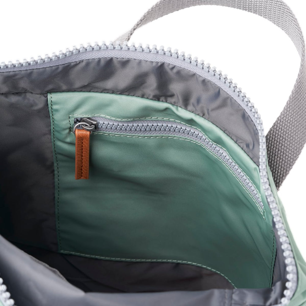 Roka London Canfield B Sustainable Nylon Rucksack, Frost