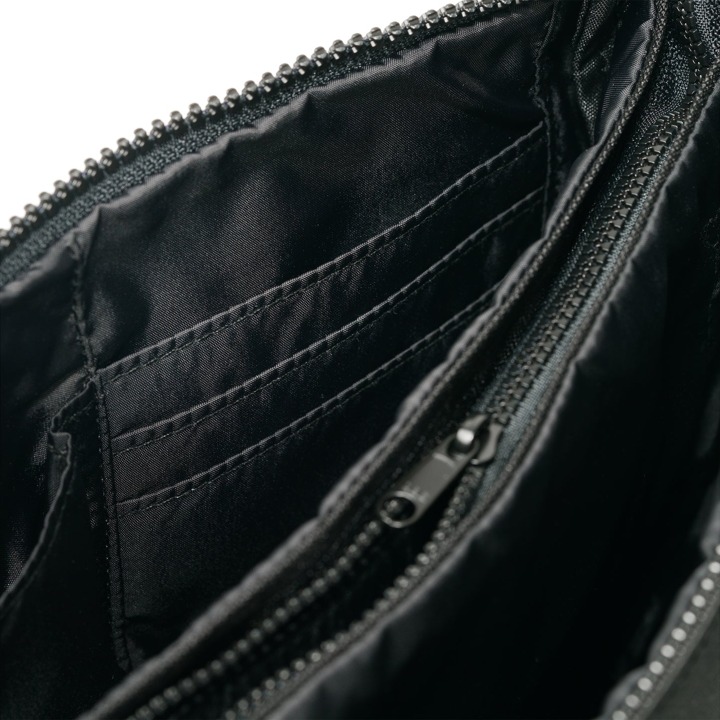 Roka London Carnaby Crossbody Bag, All Black (Sustainable Canvas)