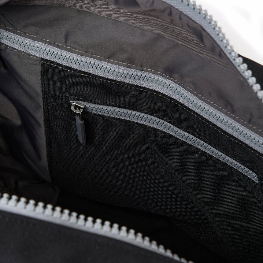 Roka London Gatwick Duffel Bag, Ash (Recycled Canvas)