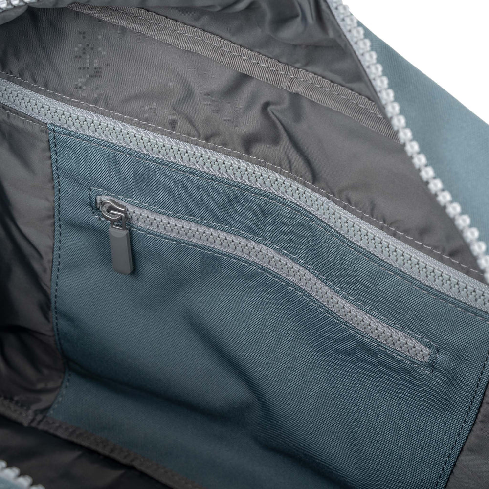 Roka London Gatwick Duffel  Bag, Airforce (Recycled Canvas)