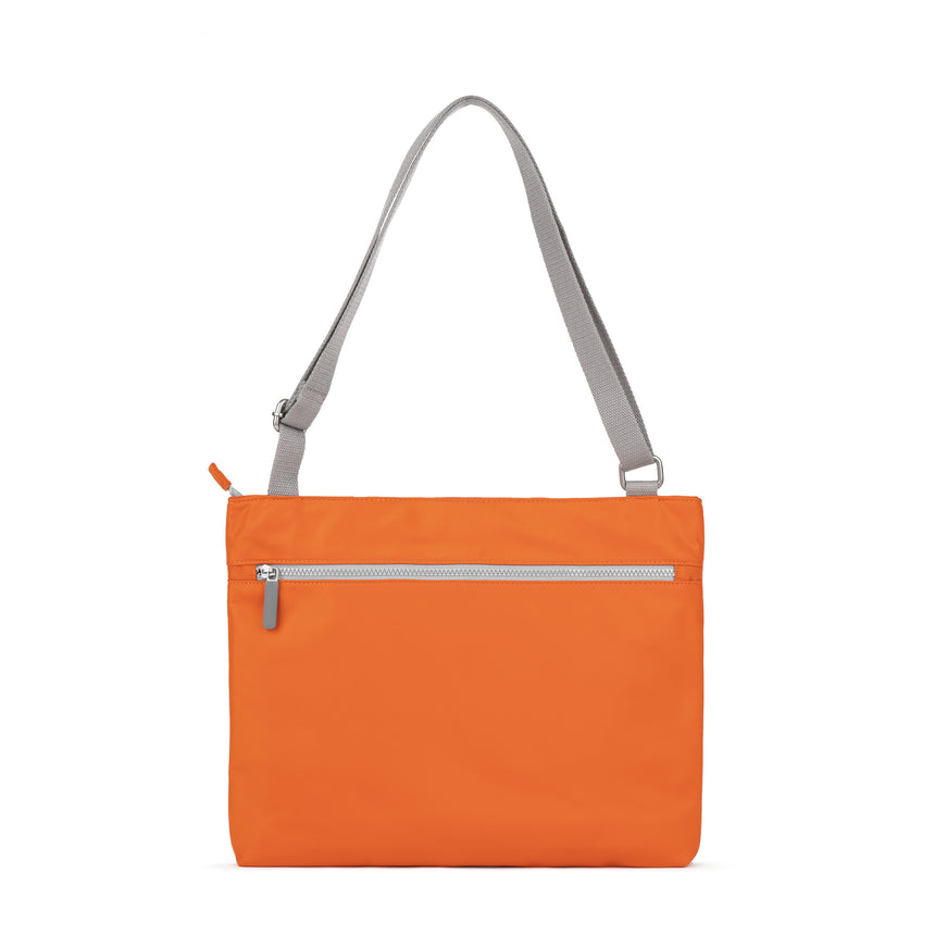 Roka London Moorgate M Tote Bag, Burnt orange (Recycled Nylon )