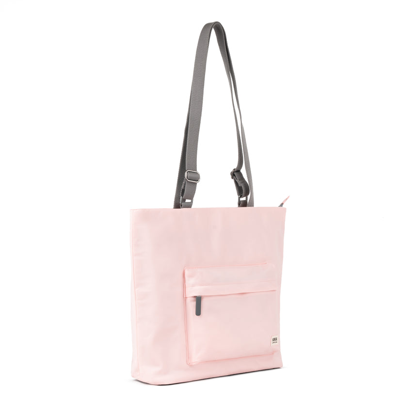 Roka London Trafalgar B Tote Bag, English Rose (Recycled Nylon )