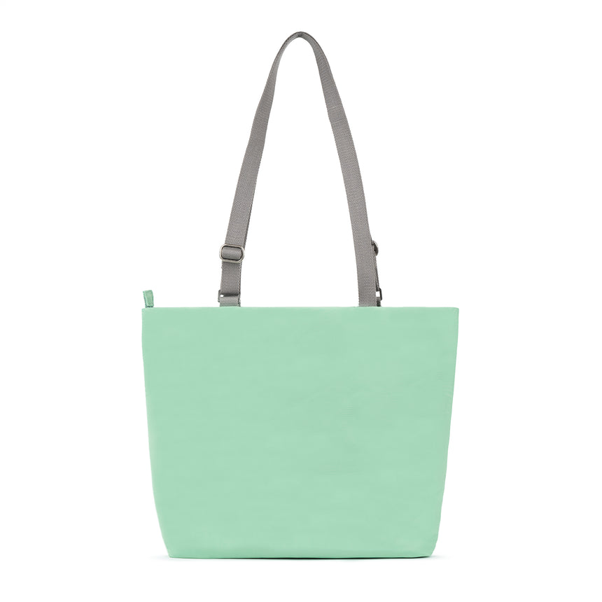 Roka London Trafalgar B Tote Bag, Matcha (Recycled Nylon )