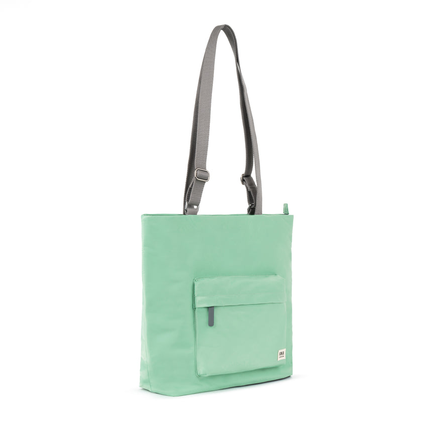 Roka London Trafalgar B Tote Bag, Matcha (Recycled Nylon )