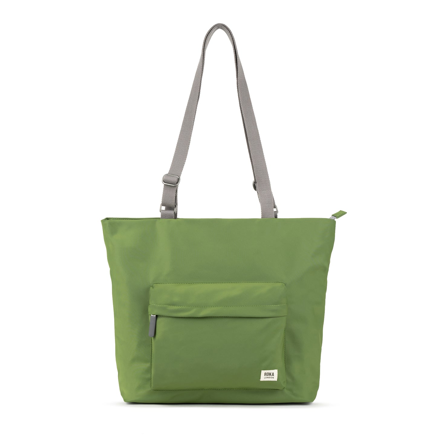 Roka London Trafalgar B Tote Bag, Avocado (Recycled Nylon)
