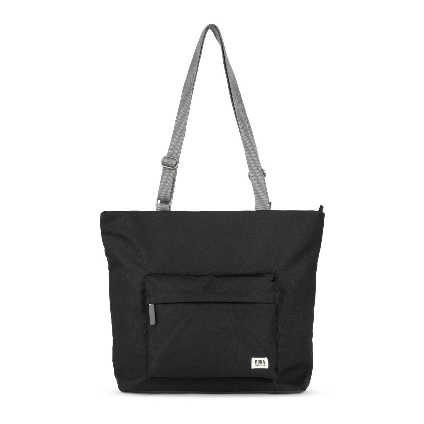 Roka London Trafalgar B Tote Bag, Ash (Recycled Canvas)