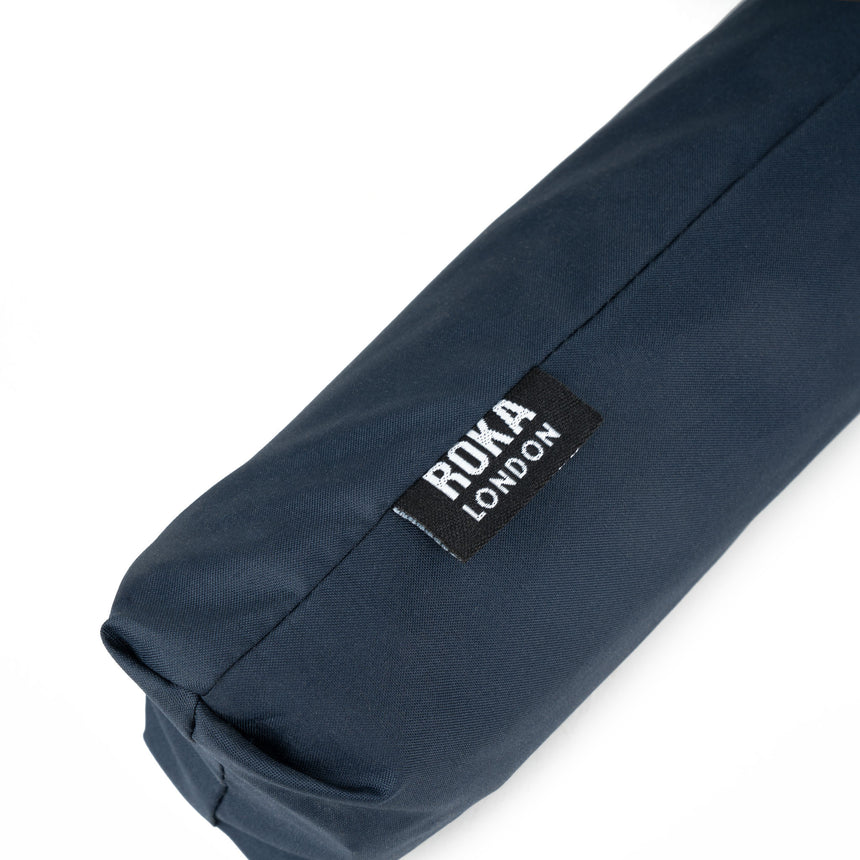 Roka London Waterloo Sustainable Umbrella, Midnight & Corn