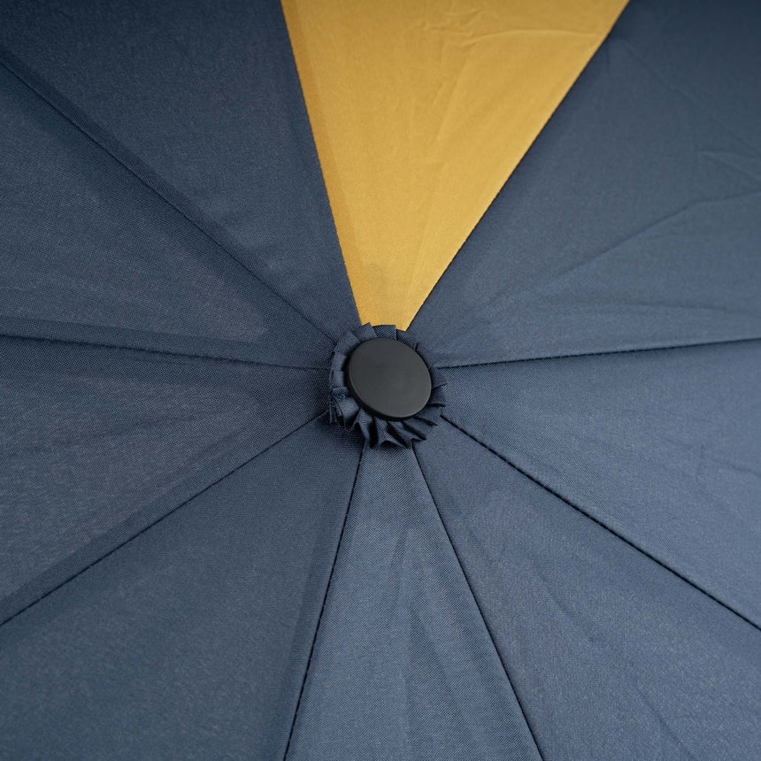 Roka London Waterloo Sustainable Umbrella, Midnight & Corn