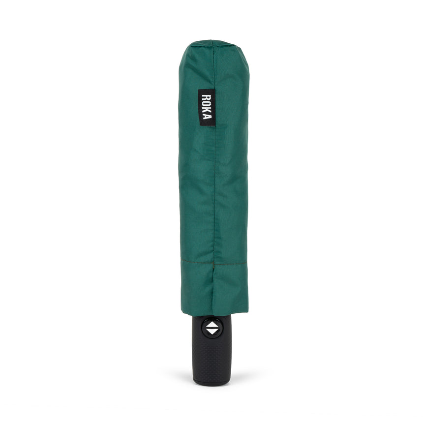 Roka London Waterloo Sustainable Umbrella, Teal