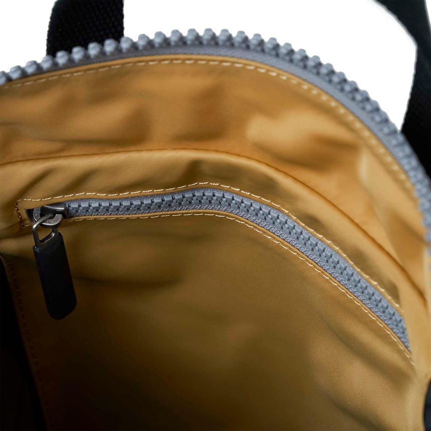 Roka London Black Label, Bantry B Small Rucksack, Corn (Sustainable Nylon)
