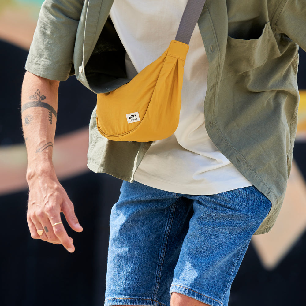 Roka London Farringdon Sling Bag, Corn