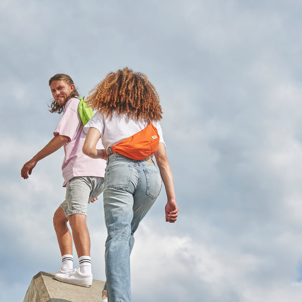 Roka London Farringdon Sling Bag, Tangerine