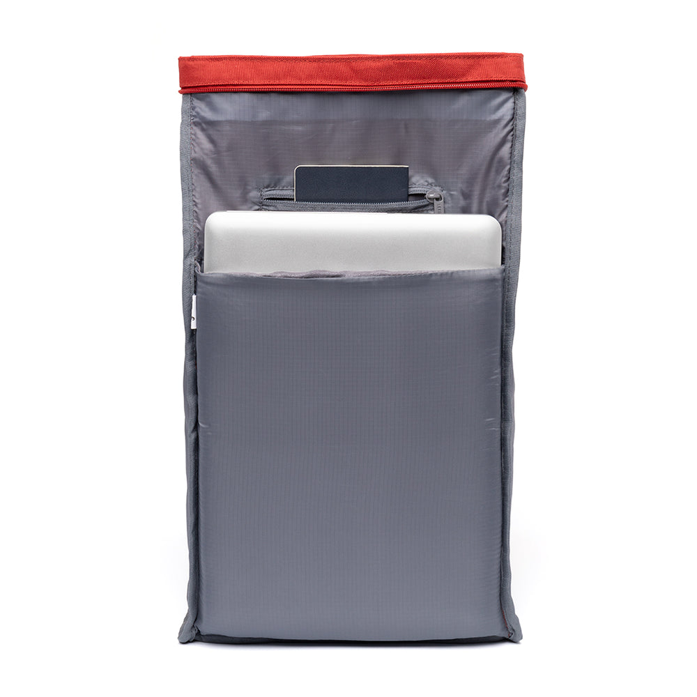 Lefrik Roll Mini Backpack, Red