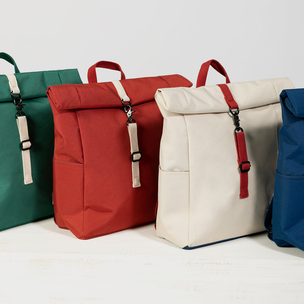 Lefrik Roll Mini Backpack, Red