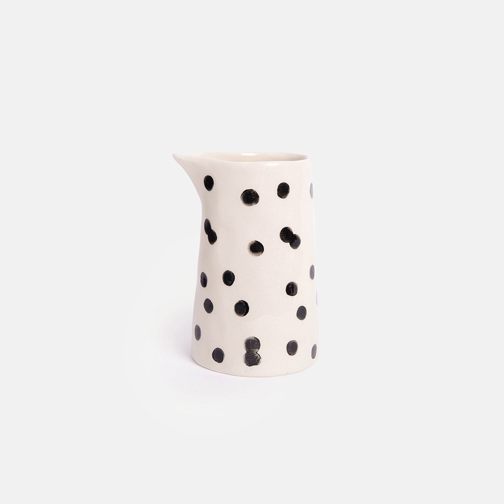 Caroline Gardner Mono Dots, Milk Jug