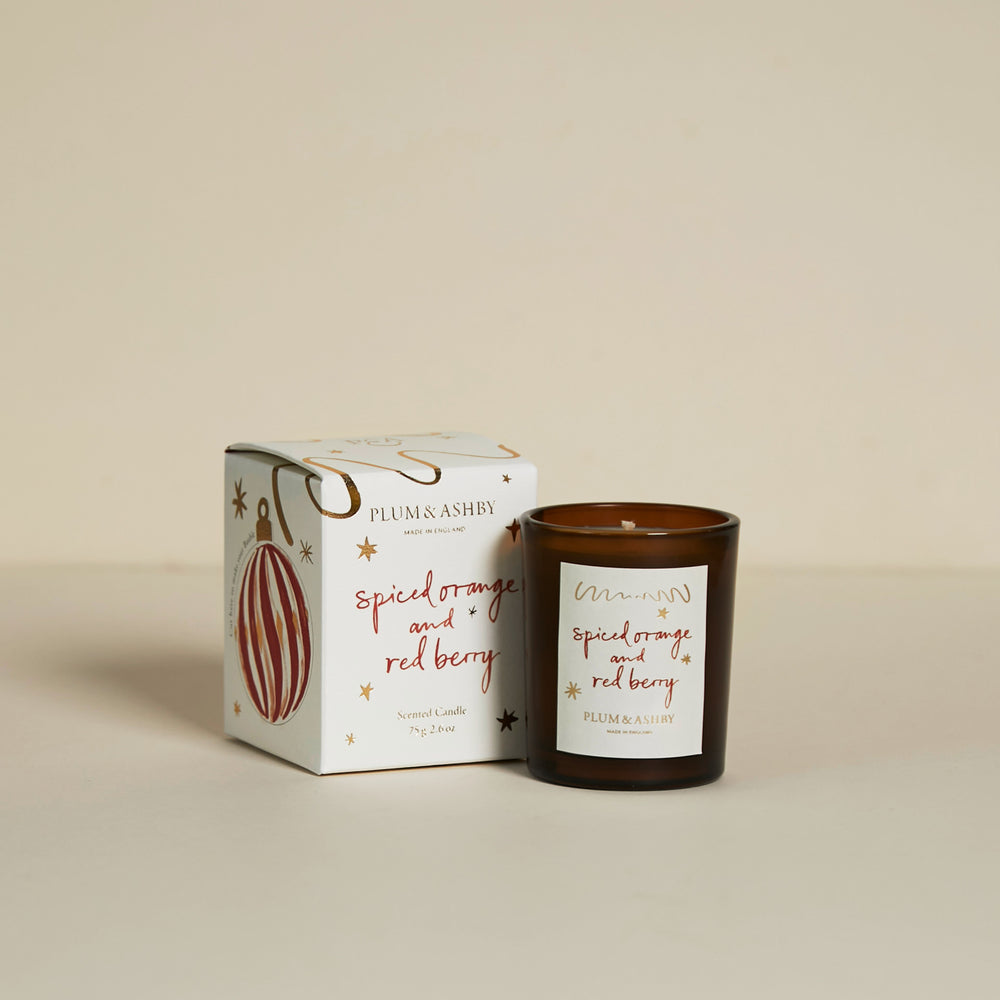 Plum & Ashby Spiced Orange & Red Berry Scented Votive