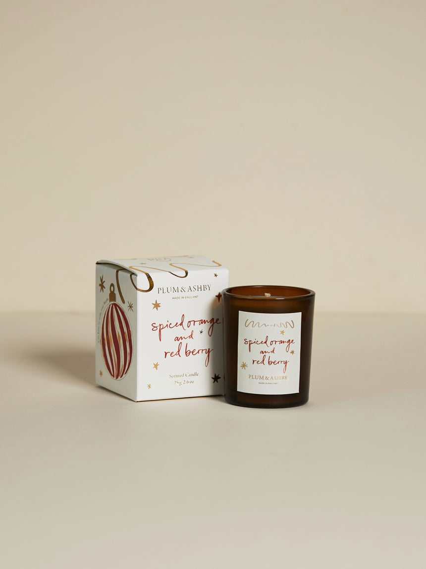 Plum & Ashby Spiced Orange & Red Berry Scented Votive