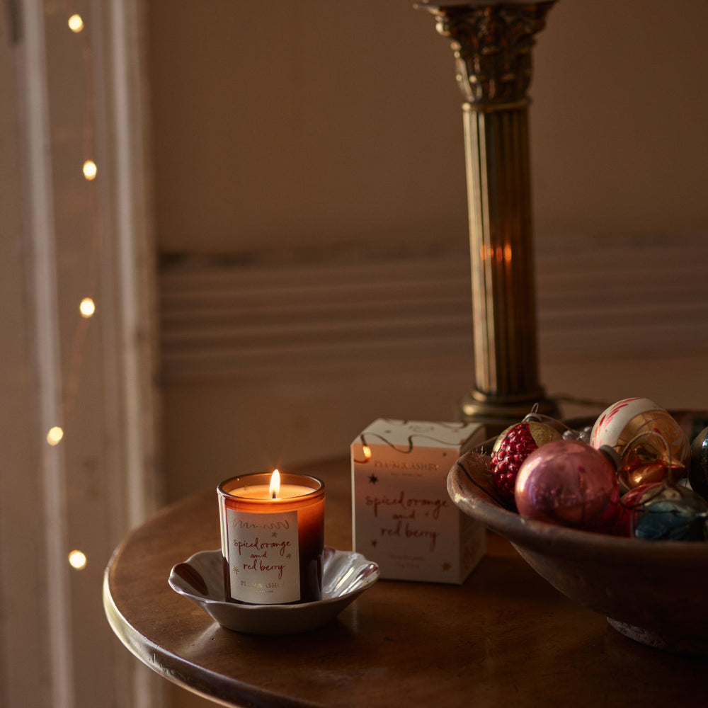 Plum & Ashby Spiced Orange & Red Berry Scented Candle