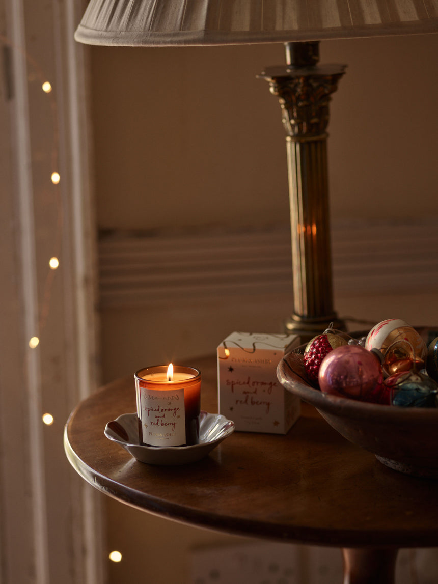 Plum & Ashby Spiced Orange & Red Berry Scented Candle