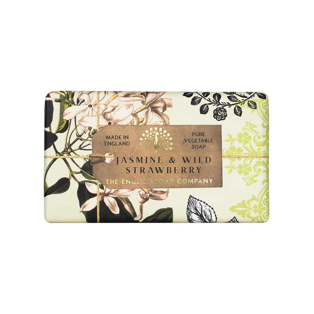 The English Soap Company Anniversary, Jasmine & Wild StrawberrySoap