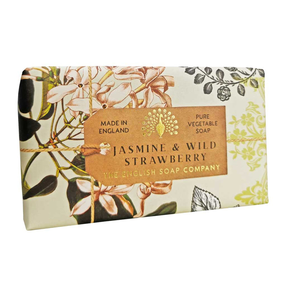 The English Soap Company Anniversary, Jasmine & Wild StrawberrySoap