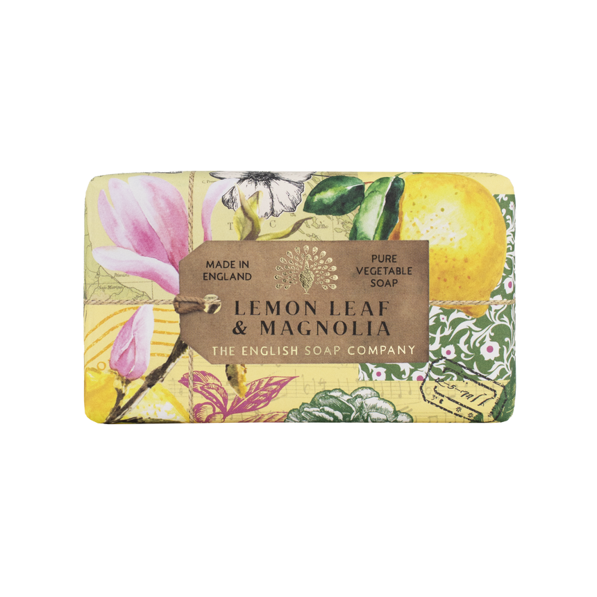 The English Soap Company Anniversary, Lemon Leaf & Magnolia Soap