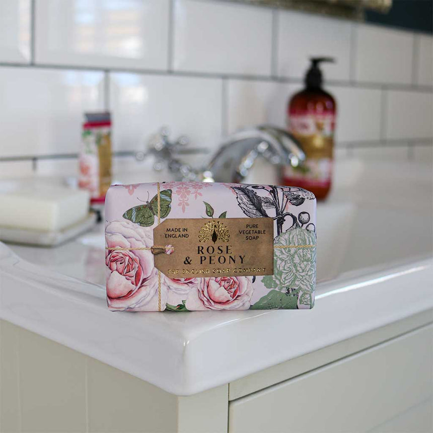 The English Soap Company Anniversary, Rose & Peony Soap