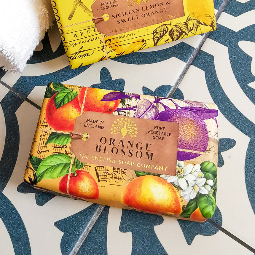 The English Soap Company Anniversary, Orange Blossom Soap