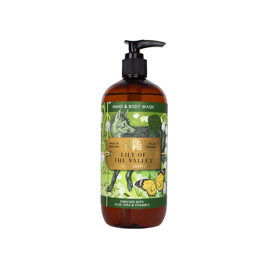 The English Soap Company Anniversary Hand & Body Wash, Lily Of The Valley