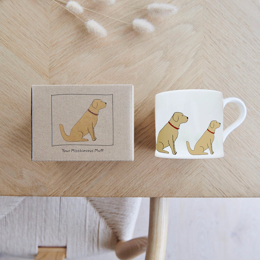 Sweet William Ceramic Mug, Golden Retriever