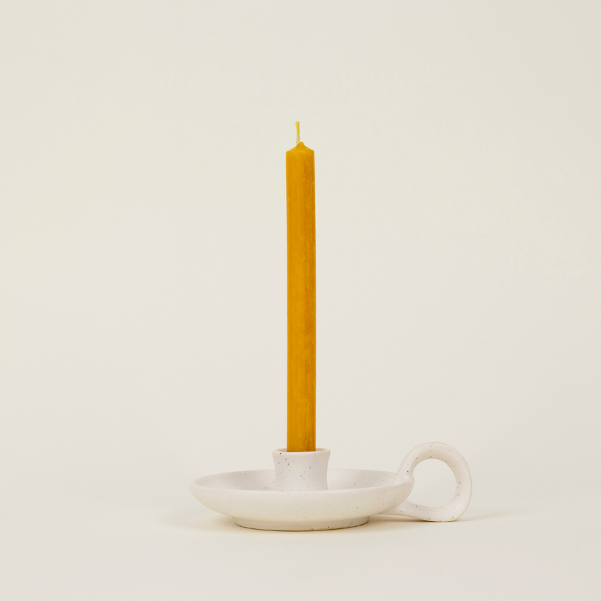 St Eval Mini Fragranced Dinner Candle, Sandalwood  (Pack Of 6 )