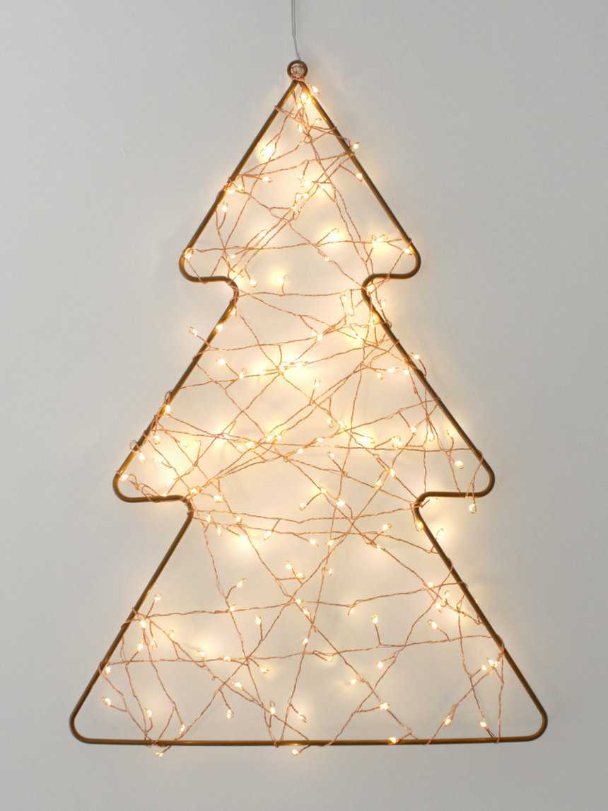 Cluster LED Fairy Lights Copper 7.5 M (Mains Powered)