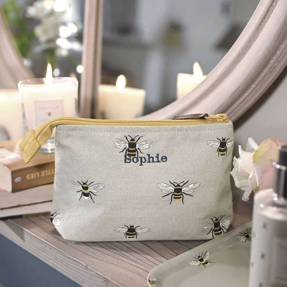 Sophie Allport Makeup Bag, Bees