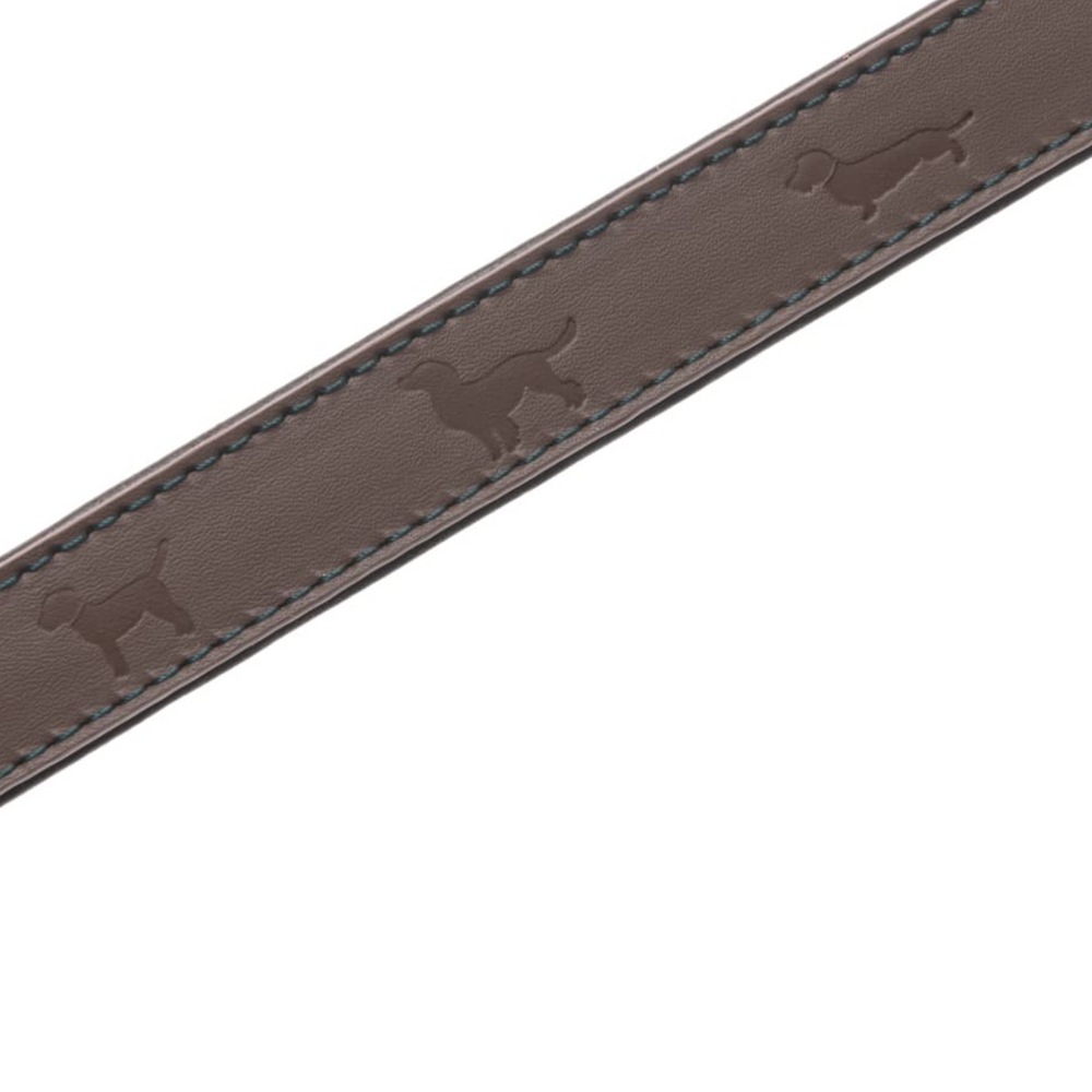 Sophie Allport Leather Dog Collar, Woof