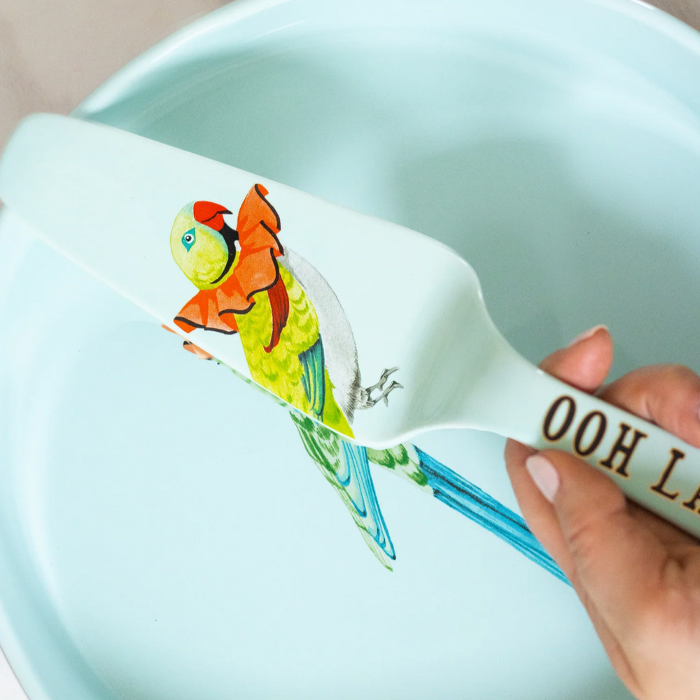 Yvonne Ellen Round Baking Dish, Parakeet (Large)