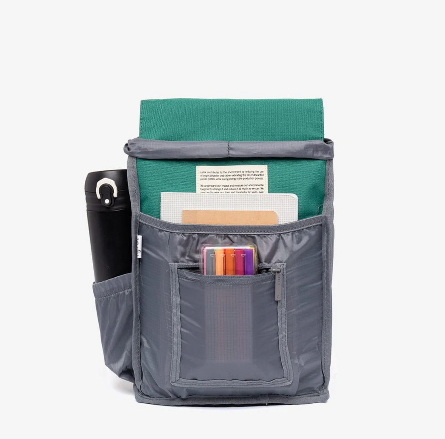 Lefrik Scout Mini Backpack, Bauhaus Green