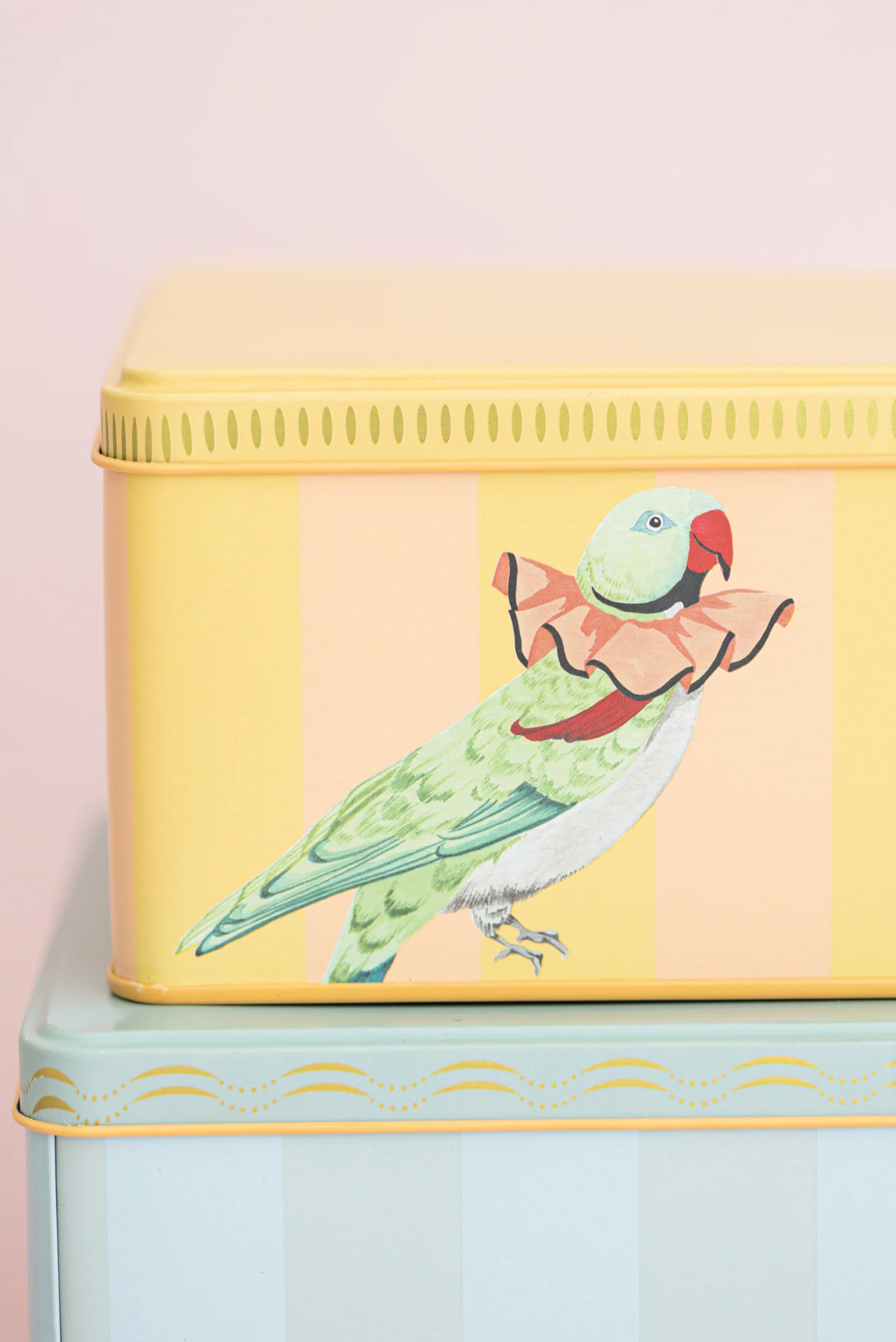 Yvonne Ellen Rectangle Storage Tins ( Set Of 2 )