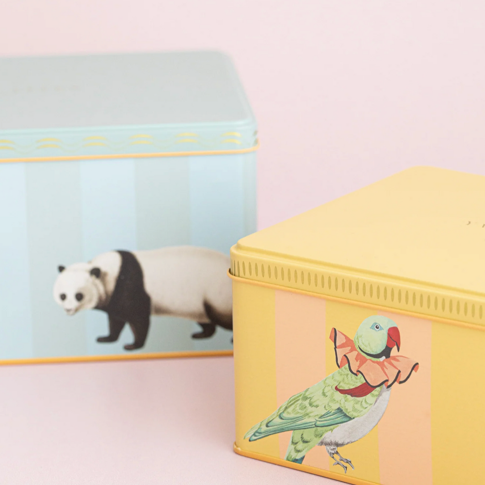 Yvonne Ellen Rectangle Storage Tins (Set Of 2)
