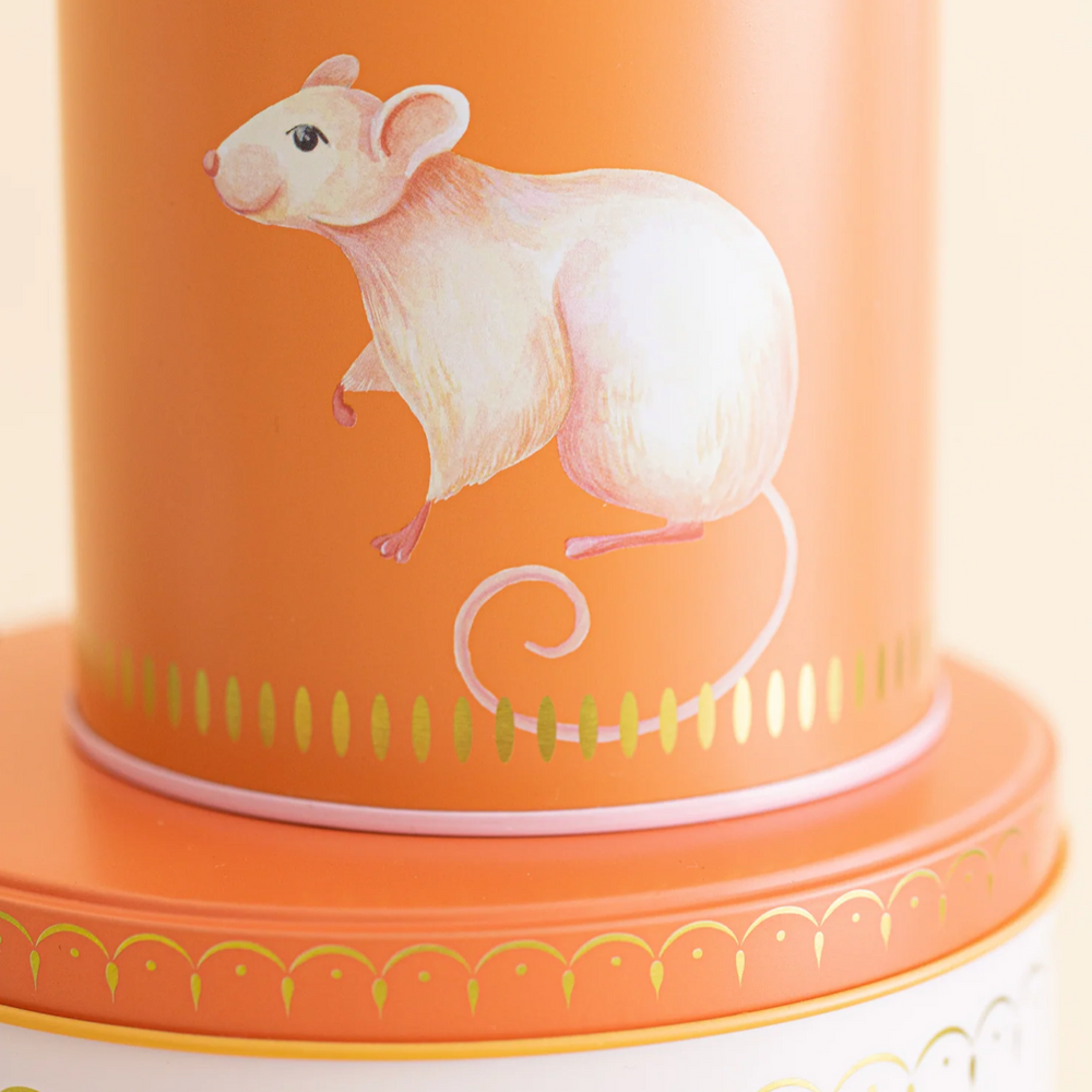 Yvonne Ellen Round Storage Canisters, ( Set Of 3)