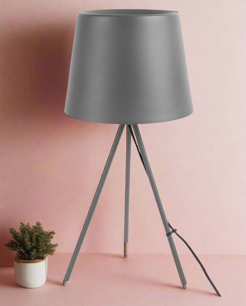 Leitmotiv Classy Table Lamp, Grey