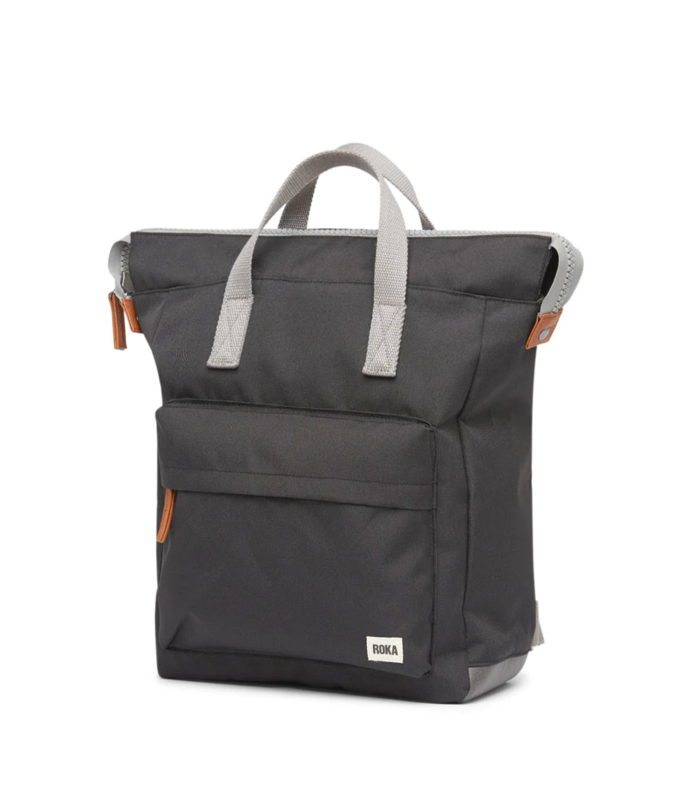 Roka London Bantry B Small Rucksack, Ash ( Sustainable Canvas)