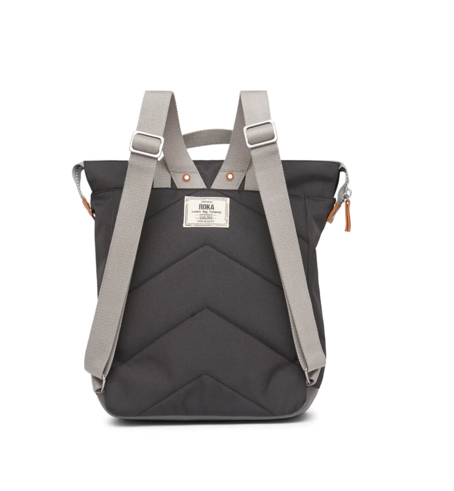 Roka London Bantry B Small Rucksack, Ash ( Sustainable Canvas)