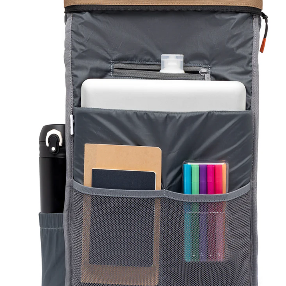 Lefrik Roll Mini Backpack, Red