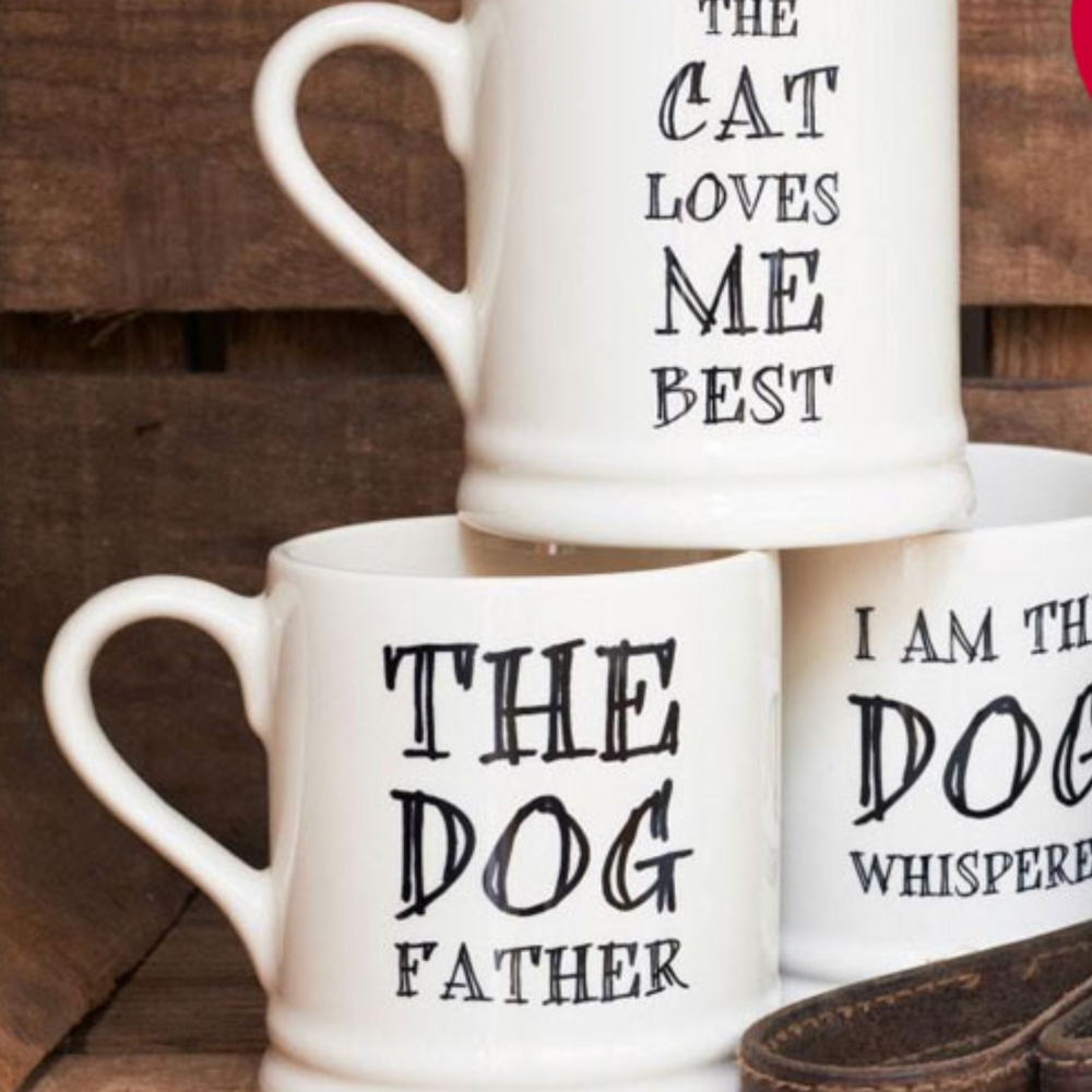 Sweet William Ceramic Mug, The Dog Loves Me Best