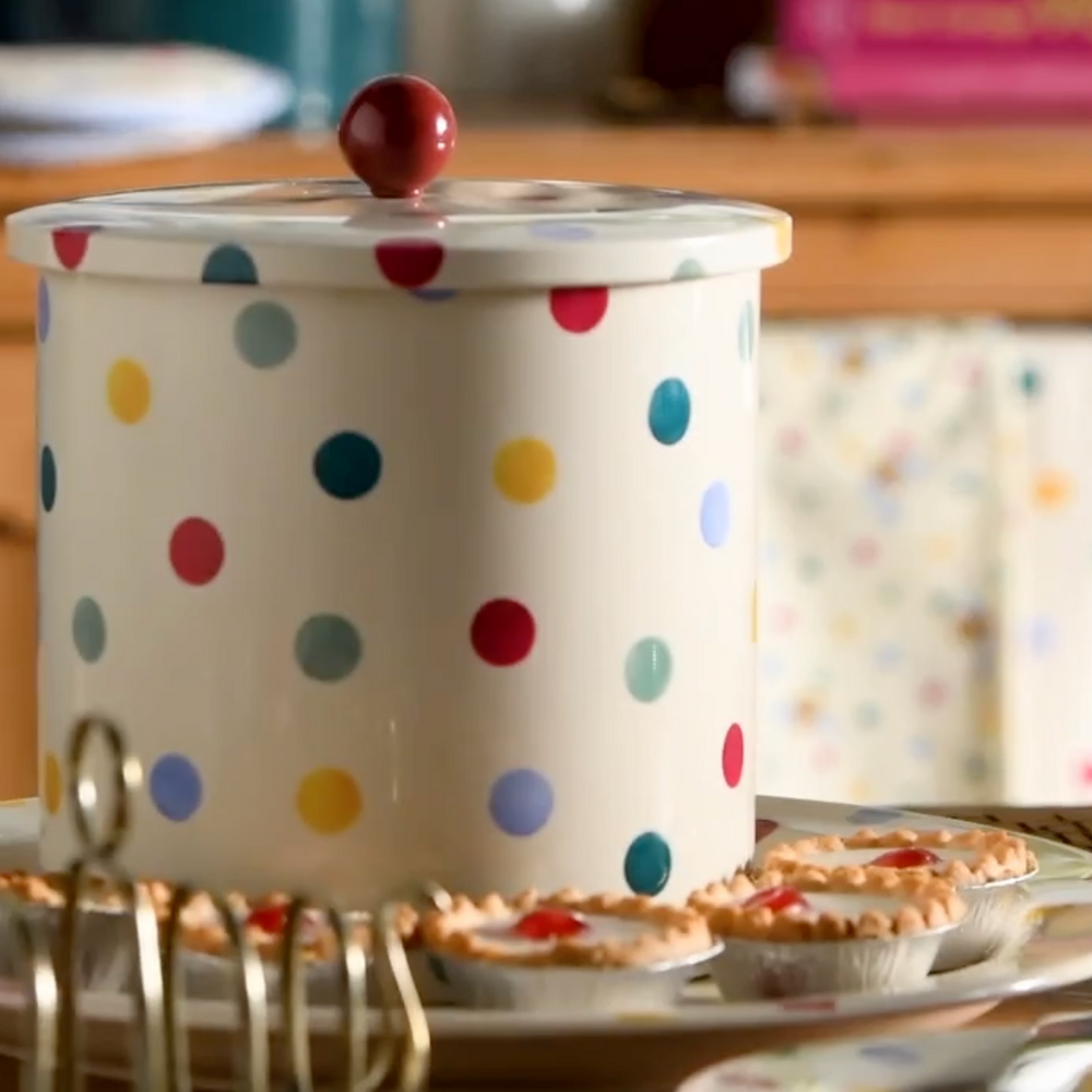 Emma Bridgewater Biscuit Barrel, Polka Dots