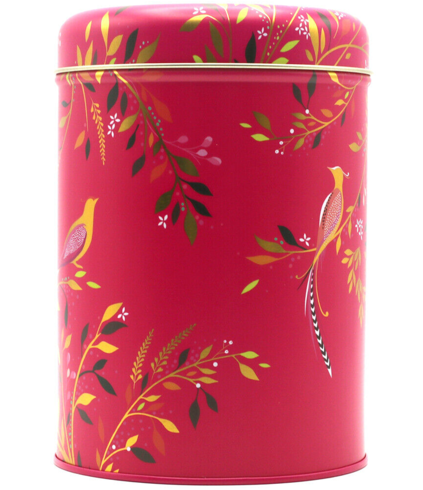 Sara Miller Round Storage Canisters Chelsea, Birds Of Paradise ( Set of 3)