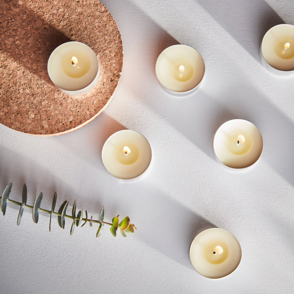 St Eval Wild Gorse Scented Tealights, (Set Of 9)